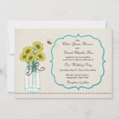 Mason Jar Arrangement Kaart (Voorkant)