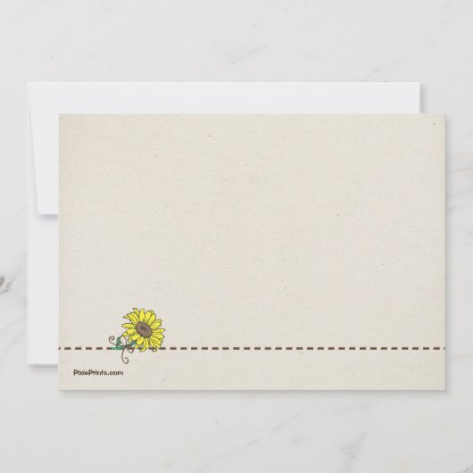 Mason Jar Arrangement Moederdag Uitnodiging (Achterkant)