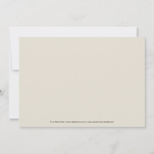 Mason Jar & Autumn Wildflower Sparen de Datum Save The Date (Achterkant)