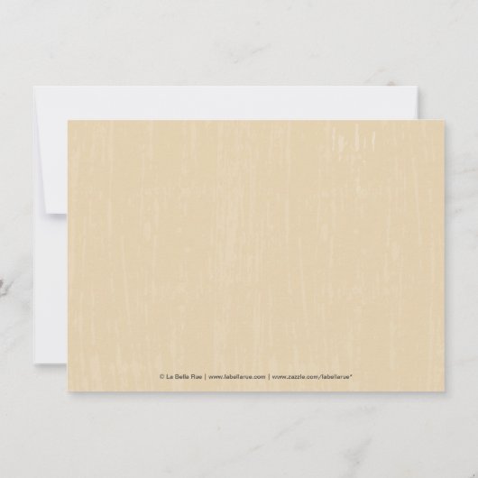 Mason Jar & Autumn Wildflower Sparen de Datum Save The Date (Achterkant)