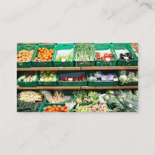 Mason Jar Boerderij Store Uours Visitekaartje (Achterkant)