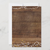 Mason Jar Bridal Shower-uitnodigingen Kaart (Achterkant)