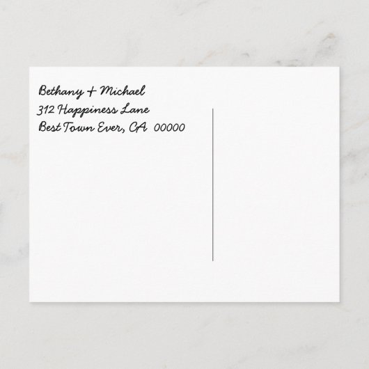 Mason Jar Brown Burlap Save the Date Wedding A08 Aankondigingskaart (Achterkant)