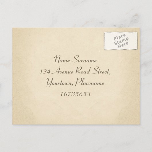 Mason Jar bruiloft RSVP briefkaarten (Achterkant)