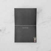 Mason Jar & Chalkboard Bruiloft Dank Je Bedankkaart (Binnen)