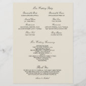 Mason Jar Daisies en Zonnebloemen | Programma Programmakaart (Achterkant)