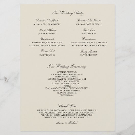 Mason Jar Daisies en Zonnebloemen | Programma Programmakaart (Achterkant)