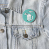 mason jar daisies ronde button 5,7 cm (In situ)