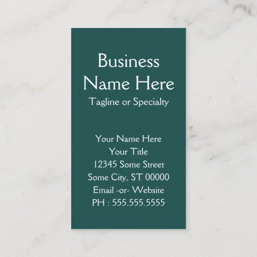 mason jar daisies visitekaartje (Achterkant)