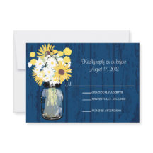 Mason Jar Daisies Zonnebloemen & Billy Balls RSVP