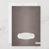  Mason Jar Daisy Brown Jubileum Kaart (Achterkant)