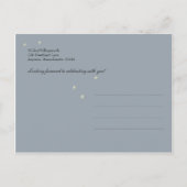 Mason Jar en Fireflies bruiloft uitnodigingen (Achterkant)