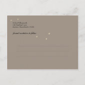 Mason Jar en Fireflies bruiloft uitnodigingen (Achterkant)