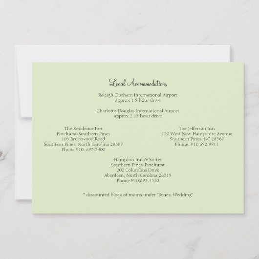 Mason Jar en Wildflowers Bruiloft Kaart (Achterkant)