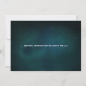 Mason Jar & Fireflies Nachtbruiloft Uitnodiging (Achterkant)