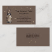 Mason Jar & Fireflies sparen de Datum Visitekaartje (Voorkant / Achterkant)