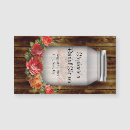 Mason Jar Flower Wreath Vrijgezellenfeest