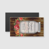 Mason Jar Flower Wreath Vrijgezellenfeest (Voorkant / Achterkant)