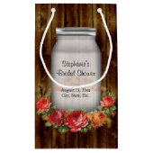 Mason Jar Flower Wreath Vrijgezellenfeest Klein Cadeauzakje (Achterkant)