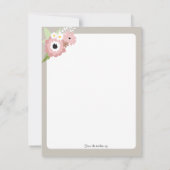 Mason Jar Flowers Recipe Kaart (Achterkant)