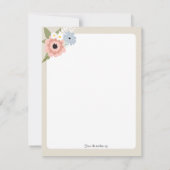 Mason Jar Flowers Recipe Kaart (Achterkant)