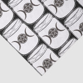 Mason Jar Halloween Party Tissuepapier (Detail)