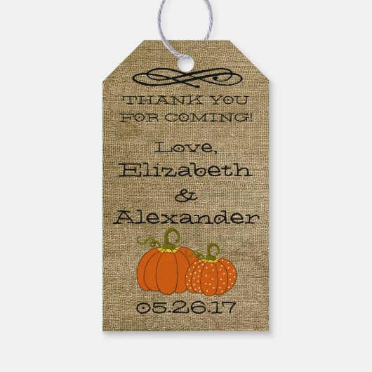 Mason Jar Halloween Pumpkins Snoep Tafel Favor Cadeaulabel (Achterkant)