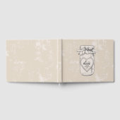  Mason Jar Hearts bruiloft Vrijgezellenfeest Gastenboek (Volledig)