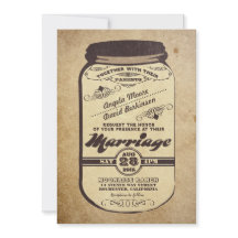  Mason Jar huwelijksuitnodigingen