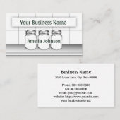 Mason Jar is aangepast je object modern Visitekaartje (Voorkant / Achterkant)