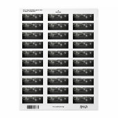 Mason Jar Krijtbord Adreslabels Etiket (Full Sheet)