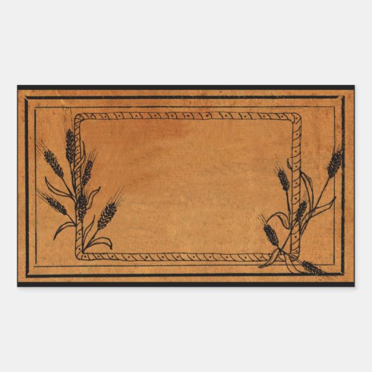 MASON JAR Label Sticker (Voorkant)