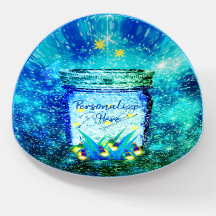Mason jar lightning bug glanzend firefly