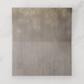 Mason Jar Lights Rustiek Plaatskaartje (Binnenkant ongevouwen)