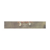 Mason Jar Lights Rustieke Herfst Bruiloft Uitnodigingen Wikkel (Vlak)