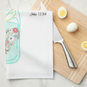 Mason Jar: Love Bible Verse Theedoek (Quarter Fold)