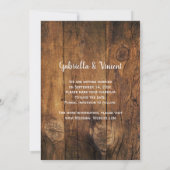 Mason Jar Madelijntje Landelijke Trouwdag Bewaar d Kaart (Achterkant)