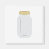 Mason Jar Magneet (Voorkant)