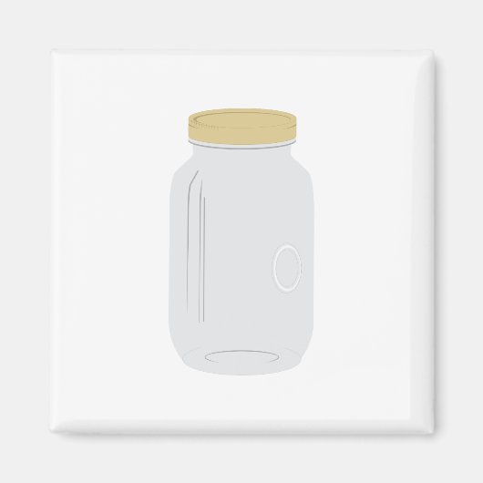 Mason Jar Magneet (Voorkant)