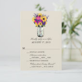 Mason Jar Margrieten en Zonnebloemen | RSVP (Staand voorkant)