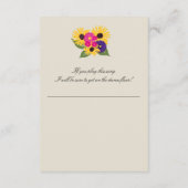 Mason Jar Margrieten en Zonnebloemen | RSVP (Achterkant)