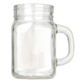 MASON JAR MET HANDLE 12 OZ (Voorkant)