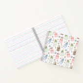 Mason Jar Milkshakes Candy Canes kerstrecept Notitieboek (Binnen)