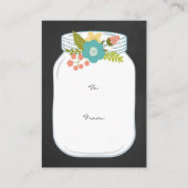 Mason Jar No wrap display vrijgezellenfeest gift l Informatiekaartje (Achterkant)