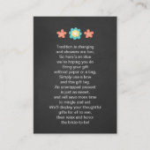 Mason Jar No wrap display vrijgezellenfeest gift l Informatiekaartje (Voorkant)