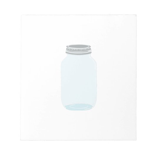 Mason Jar Notitieblok (Voorkant)