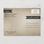  Mason Jar Oak Tree Bewaar de datum kaarten (Achterkant)