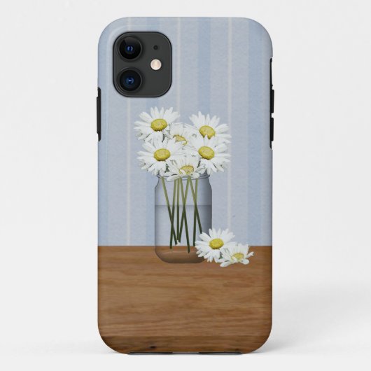 Mason Jar of Daisies Case-Mate iPhone Case (Achterkant)