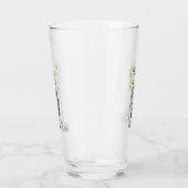 Mason Jar of Daisies Drink glas (Links)