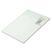 Mason Jar of Daisies Notitieblok (Schuin)